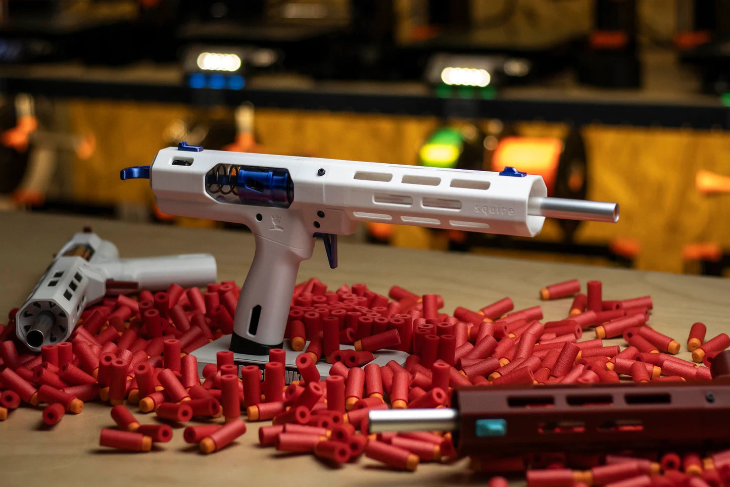 Fully Assembled Print Keep Squire: Customizable Foam Dart Blaster