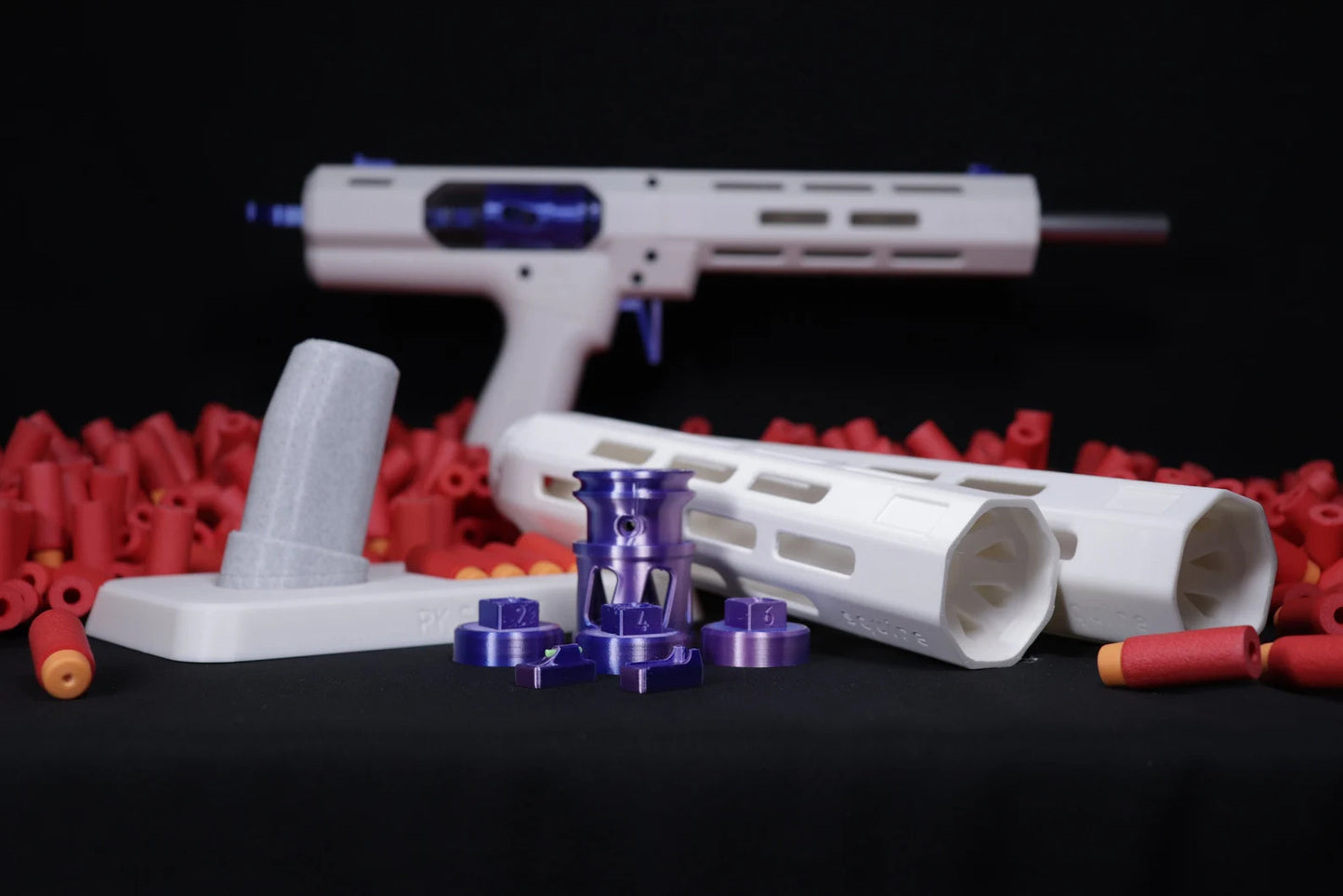 Fully Assembled Print Keep Squire: Customizable Foam Dart Blaster